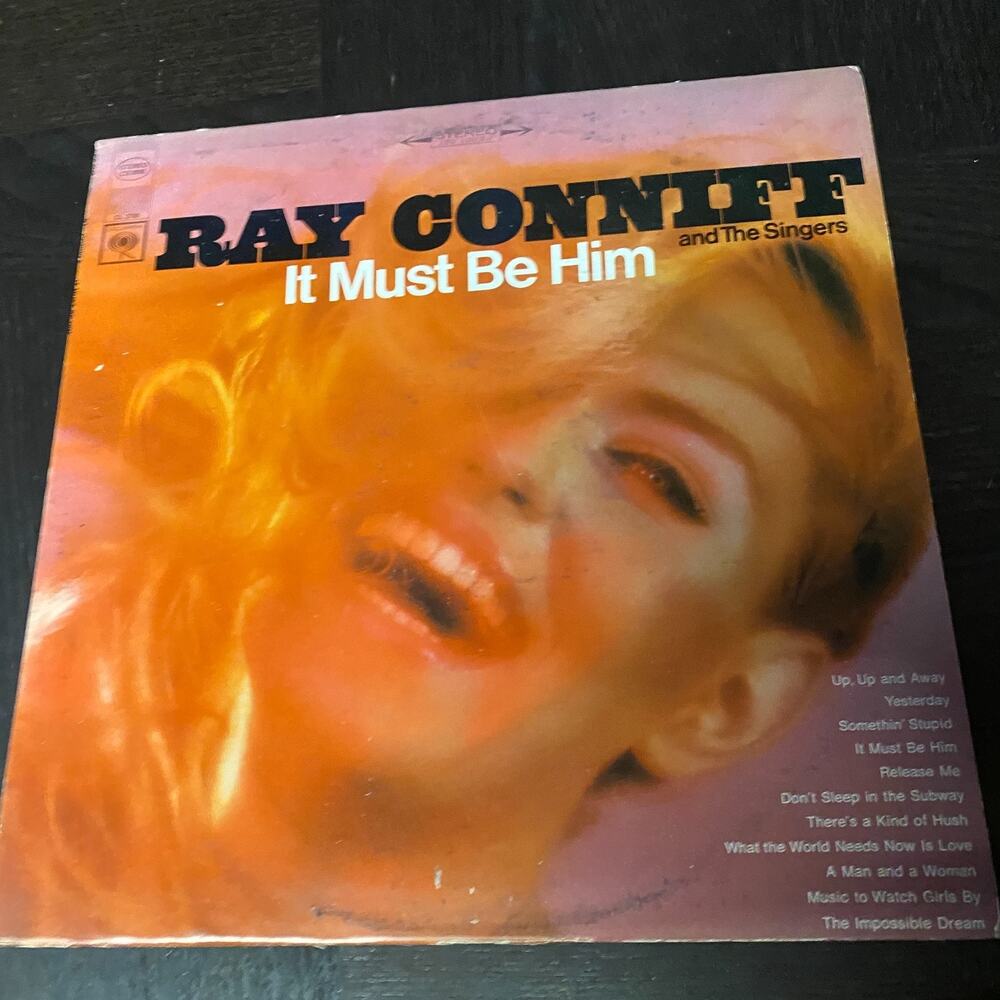 Ray Conniff It Must Be Him VG Vintage 1967 Vinyl LP CS 9595